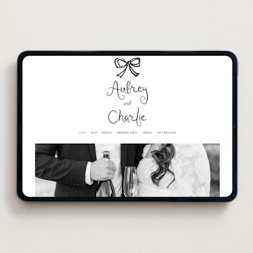 This is a tuxedo wedding websites by Cass Loh called quirky fun printing on digital paper in standard