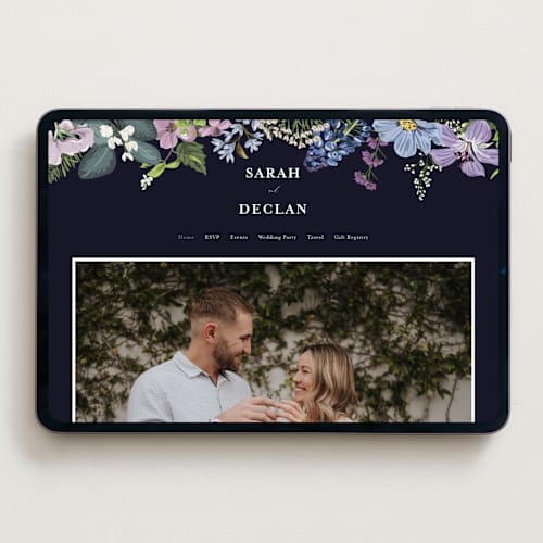 This is a lilac wedding websites by Susan Moyal called lilac bloom printing on digital paper in standard
