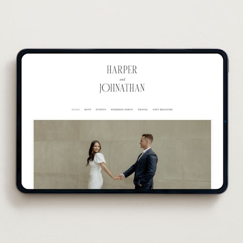 This is a diamond wedding websites by Kate Ahn called mirin printing on digital paper in standard