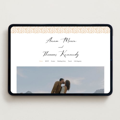 This is a cloudy wedding websites by Sherley Ferreira called southern soul printing on digital paper in standard