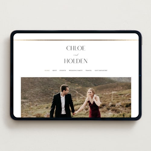 This is a sugar wedding websites by Jessica Williams called idyllic printing on digital paper in standard