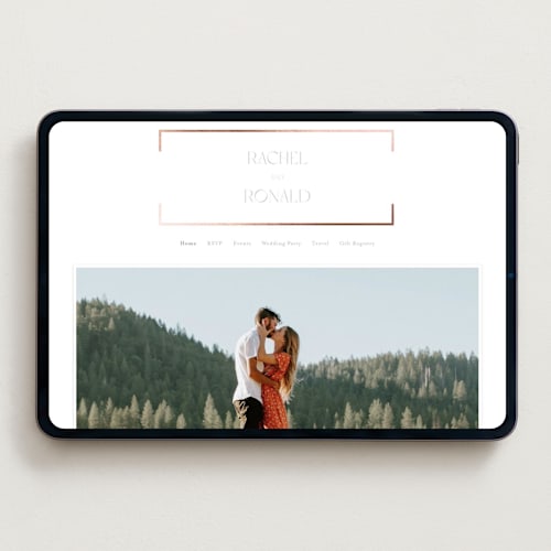 This is a snow wedding websites by AK Graphics called bellino printing on digital paper in standard