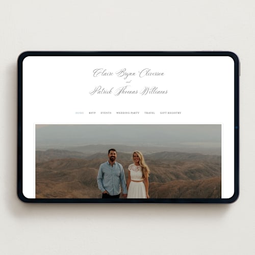 This is a hydrangea wedding websites by Carolyn MacLaren called dotted classic printing on digital paper in standard