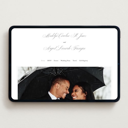 This is a snow bright wedding websites by Design Lotus called when i fall in love printing on digital paper in standard