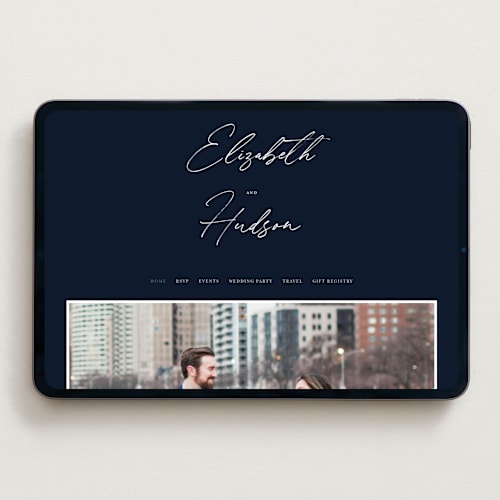 This is a midnight wedding websites by Nicoletta Savod called macaron printing on digital paper in standard