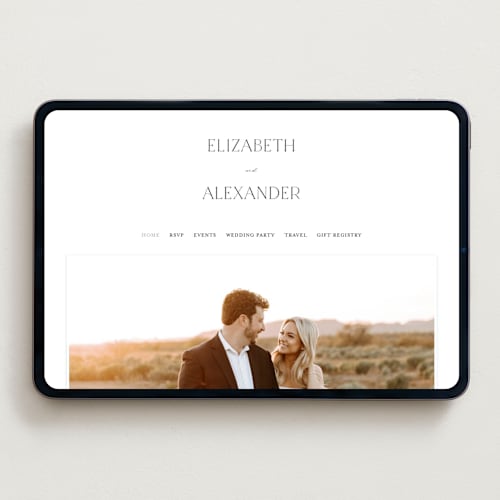 This is a cotton wedding websites by Carolyn Nicks called grande printing on digital paper in standard