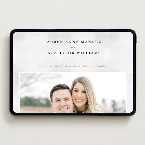 This is a forest wedding websites by Petra Kern called montagna printing on digital paper in standard