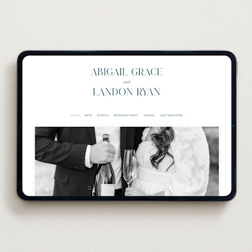 This is a aegean wedding websites by Pixel and Hank called tallest printing on digital paper in standard