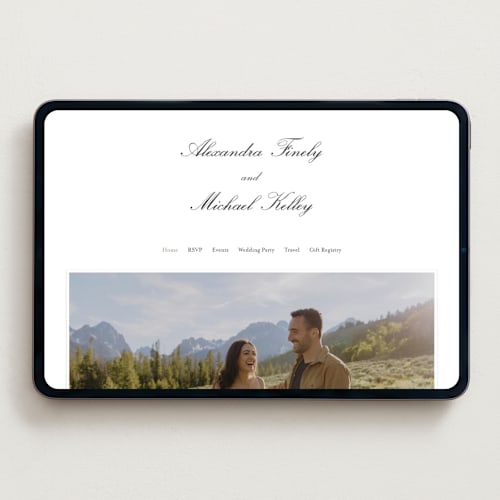 This is a soft black wedding websites by Ani Somi called finely printing on digital paper in standard