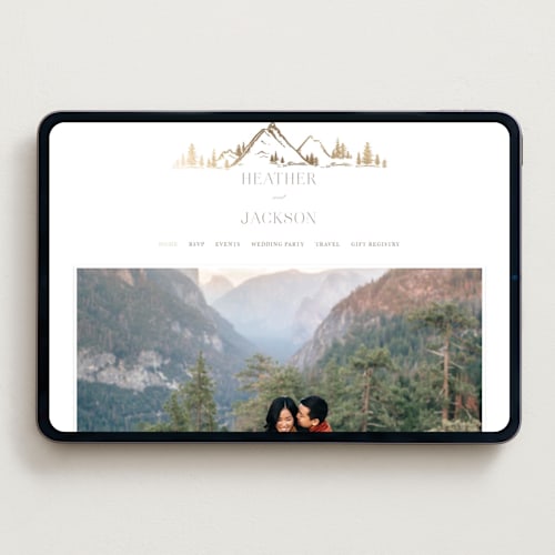 This is a earth wedding websites by Mansi Verma called colorado printing on digital paper in standard