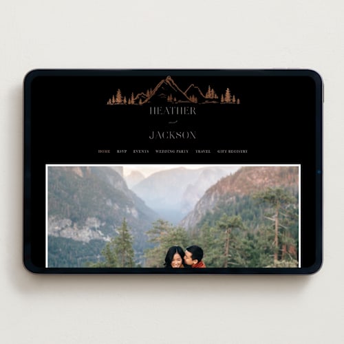 This is a tuxedo wedding websites by Mansi Verma called colorado printing on digital paper in standard
