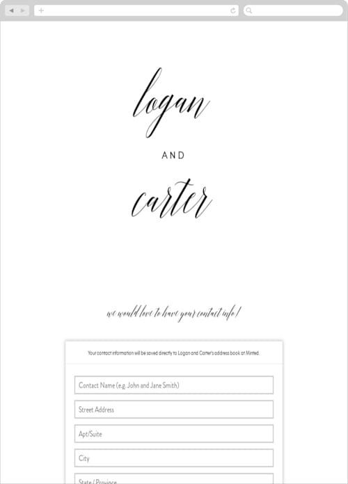 This is a tuxedo digital wedding address collection cards by Design Lotus called someone like you printing on digital paper in standard