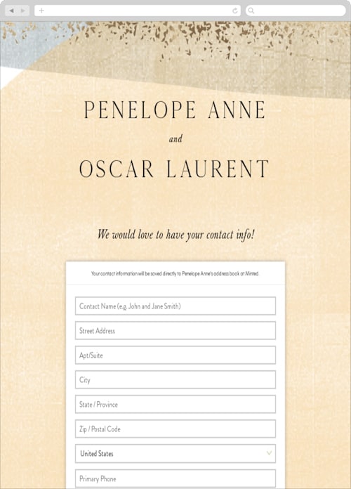 This is a cloud digital wedding address collection cards by Ann Gardner called merging printing on digital paper in standard