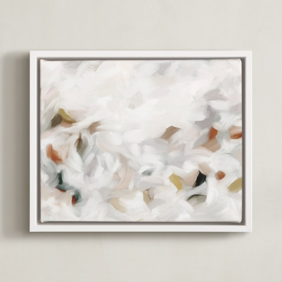 "Ethereal Composition" - Art Print in Autumn by Melanie Severin - Framed Canvas
