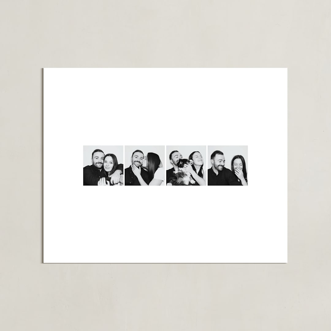 "Photo Strip: Landscape Framed Photo" - Framed Photo in White by Minted - Unframed