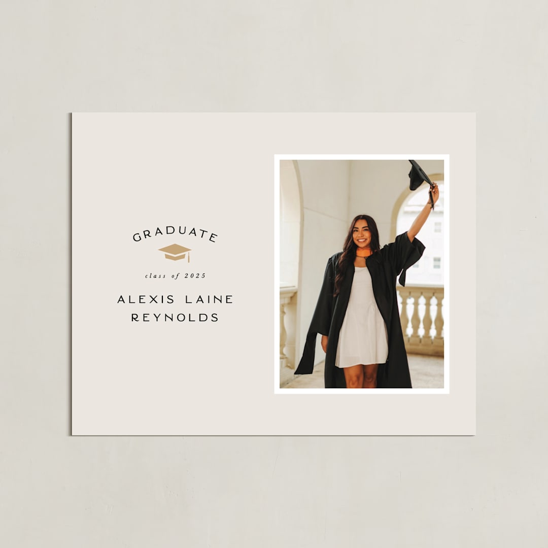 "Official Party: Landscape Framed Photo" - Framed Photo in Ecru by Hooray Creative - Unframed