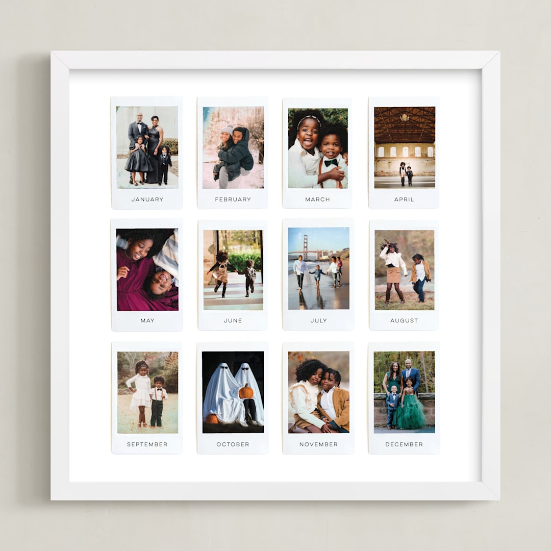 "Twelve Photo: Square Framed Photo" - Framed Photo in Flash by Olivia Kanaley Inman - Framed