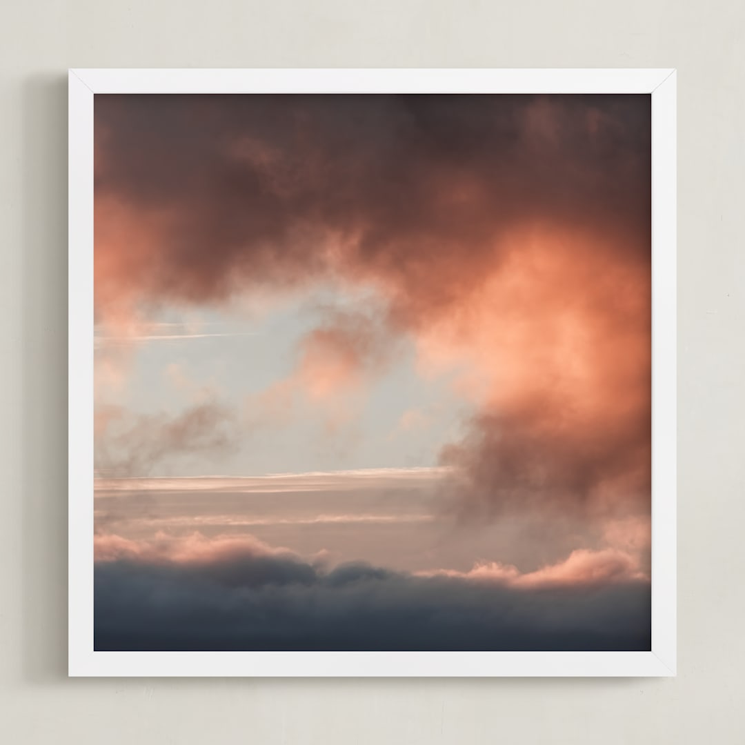 "Cielo 2 " - Art Print in Sky by Shannon Howard - Framed