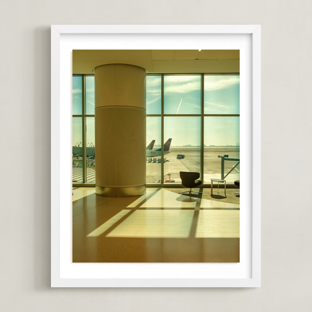 "Take Flight" - Art Print in Golden Hour by Michael Mishali - Framed