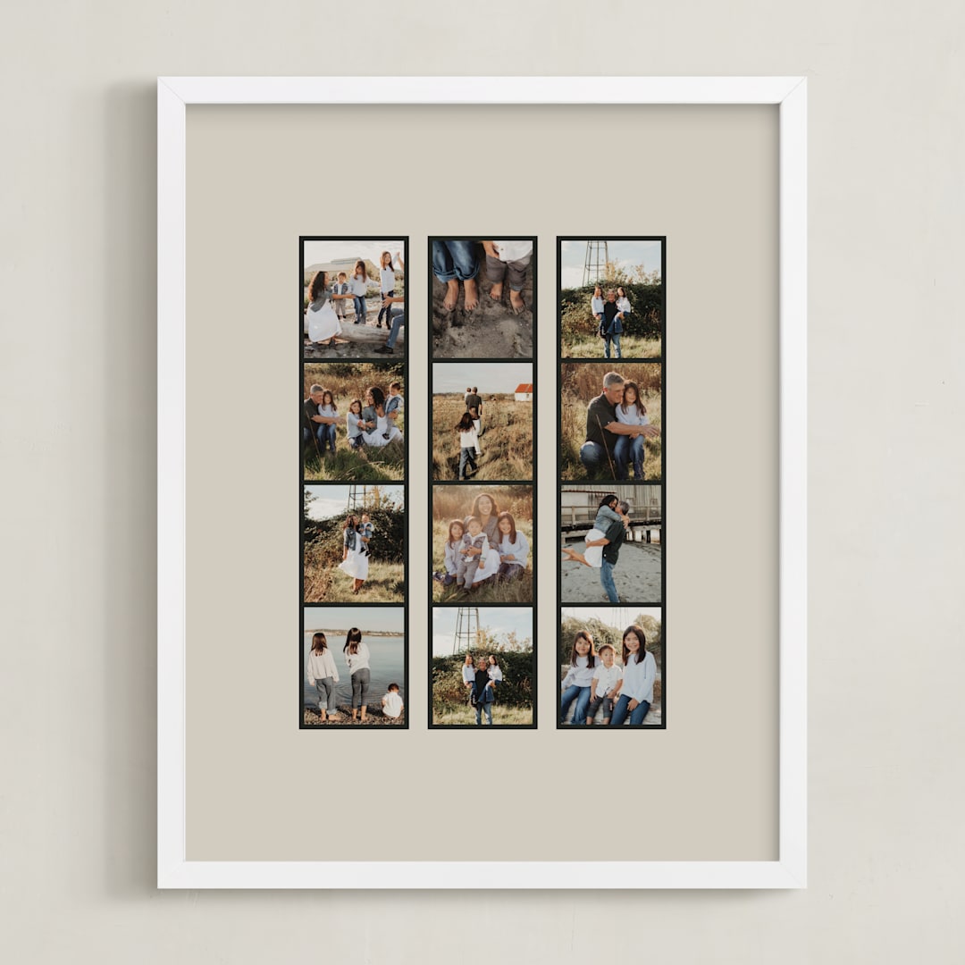 "Trio" - Framed Photo in Sandbar by Inkblot Design - Framed