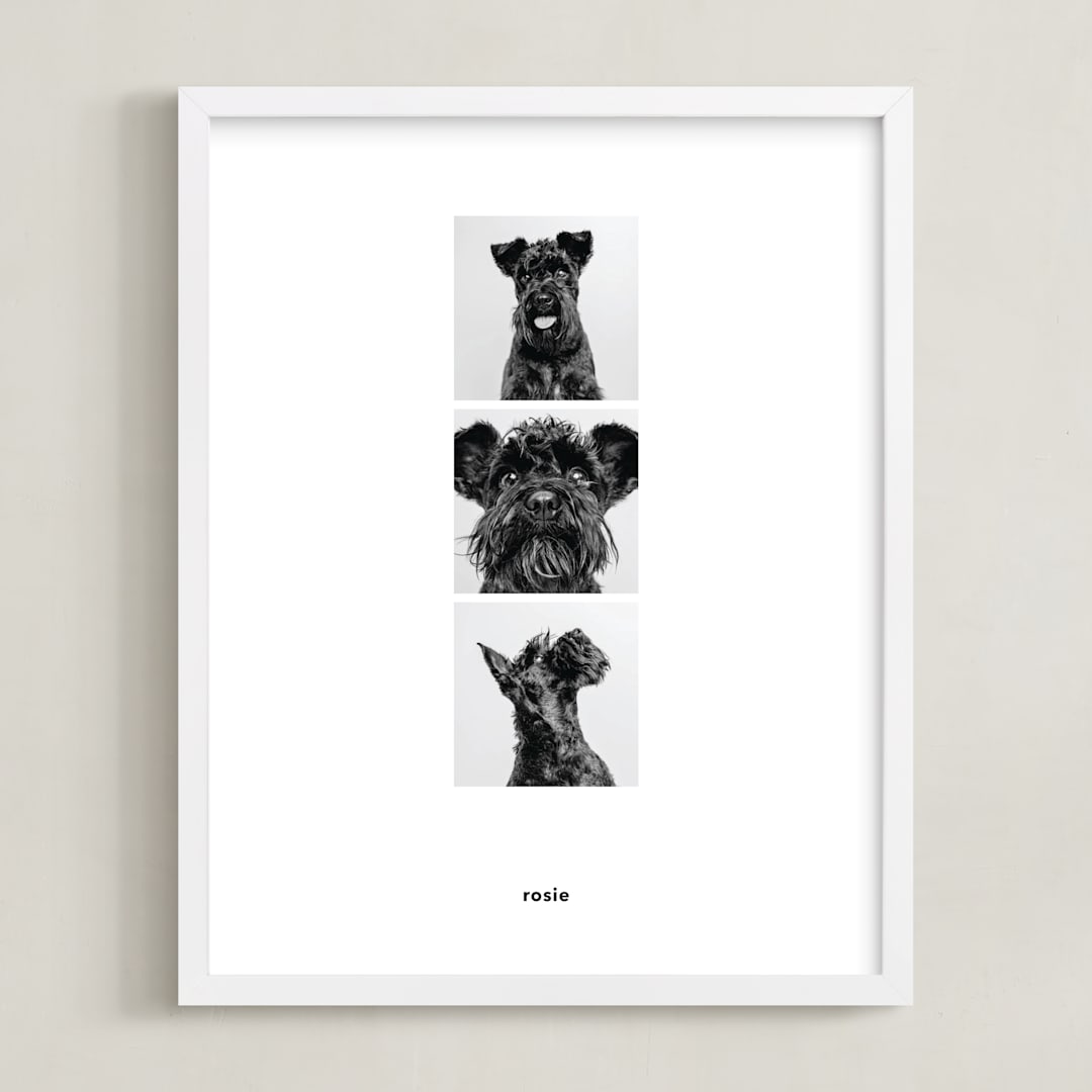 "Triptych" - Framed Photo in Cloud by JoAnn Jinks - Framed