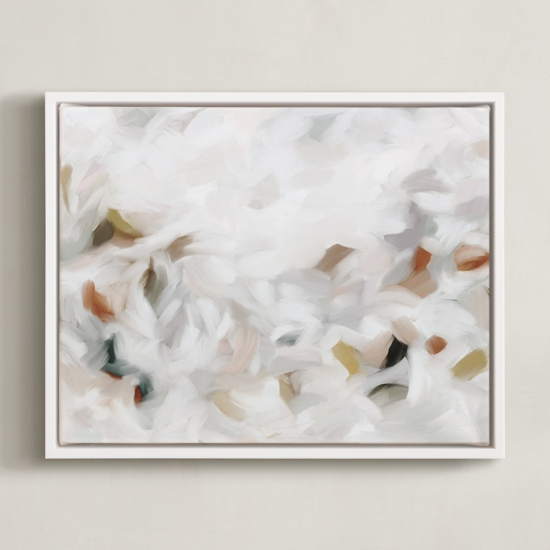 "Ethereal Composition" - Art Print in Autumn by Melanie Severin - Framed Canvas