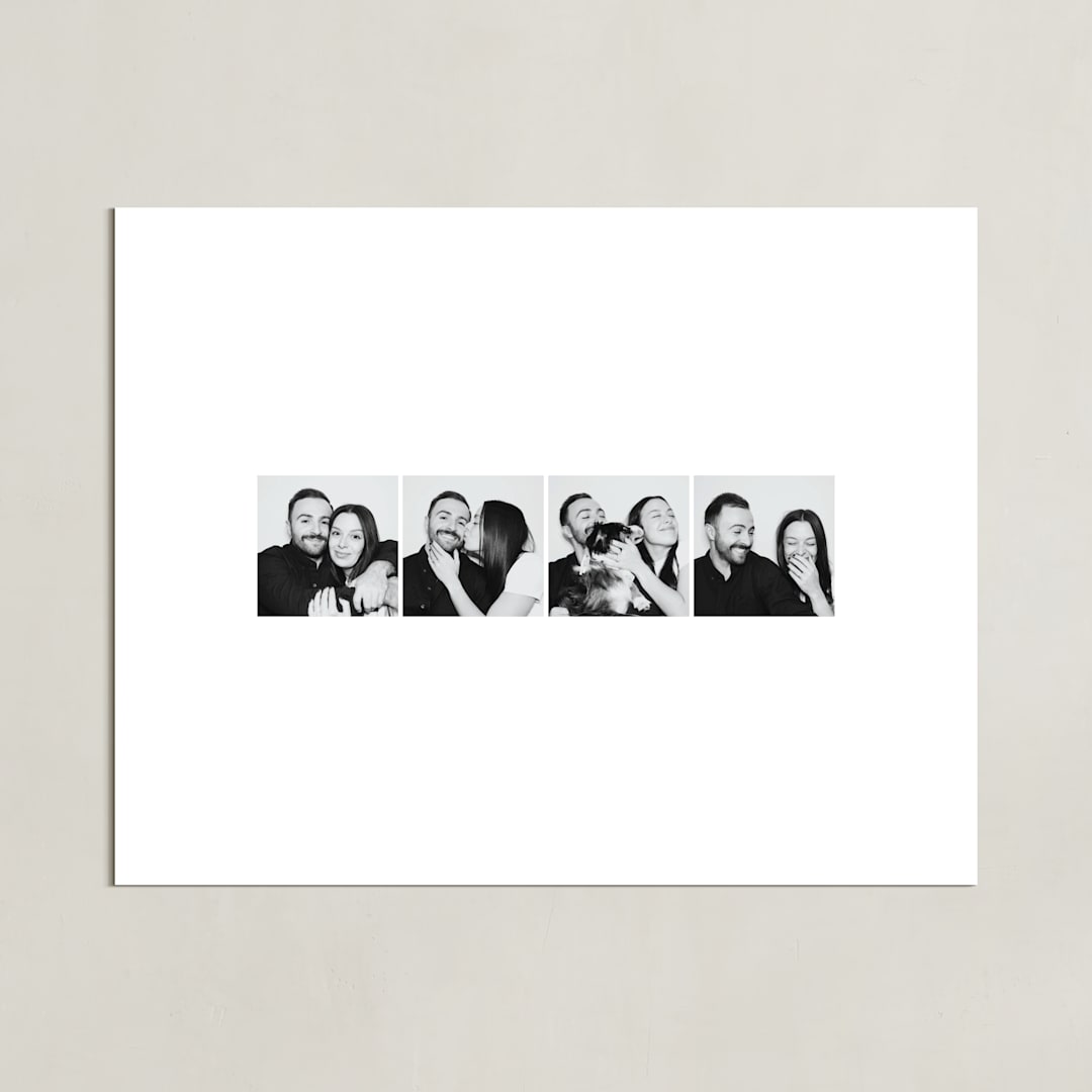 "Photo Strip: Landscape Framed Photo" - Framed Photo in White by Minted - Unframed