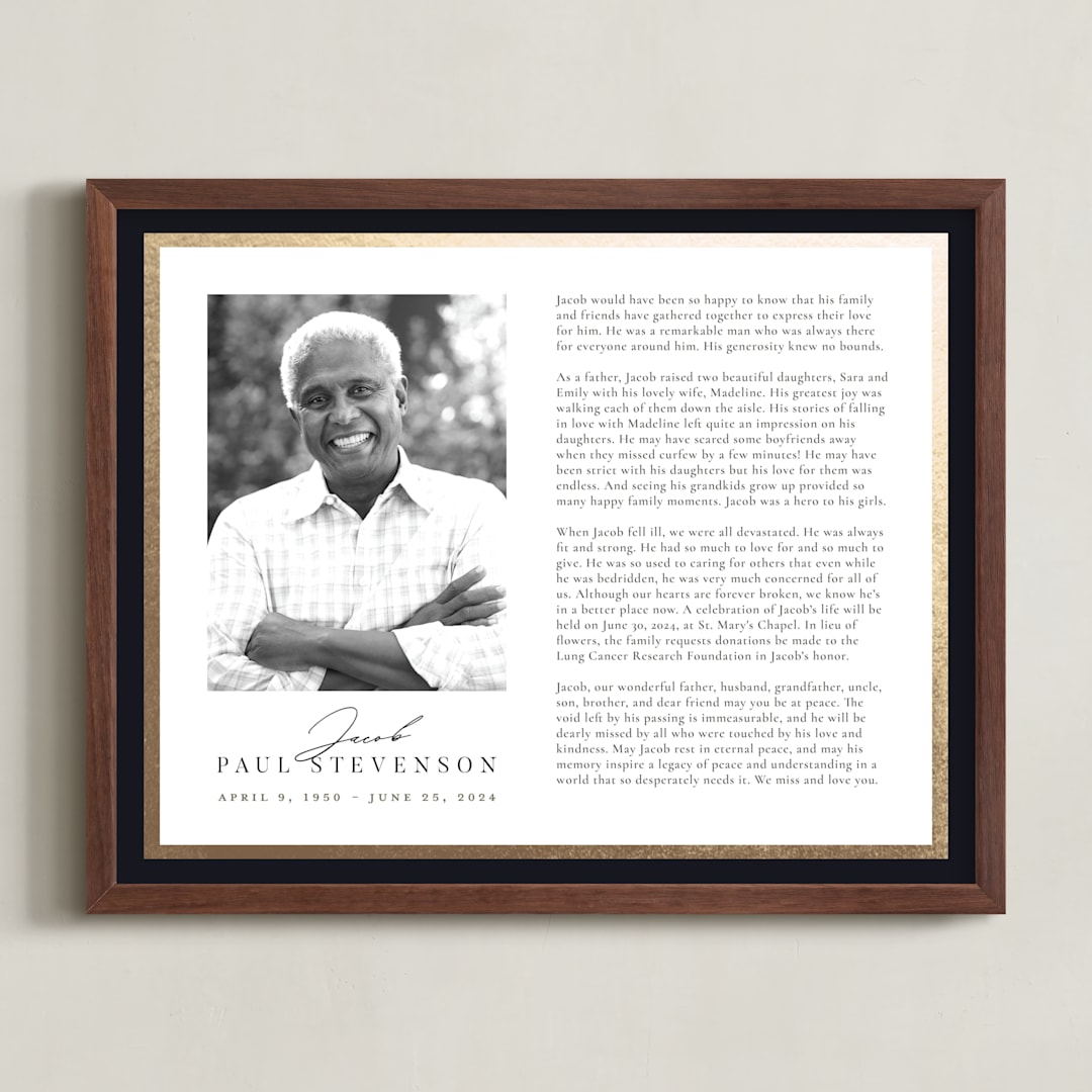 "Classic Edge" - Custom Foil Print in White by Nicole Walsh - Framed