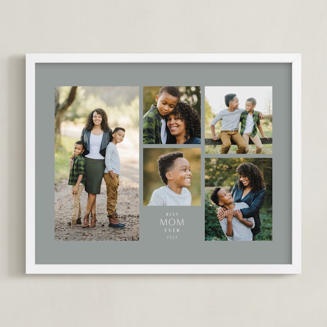 "Five Photo: Landscape Framed Photo" - Framed Photo in Fog by David Michuki - Framed