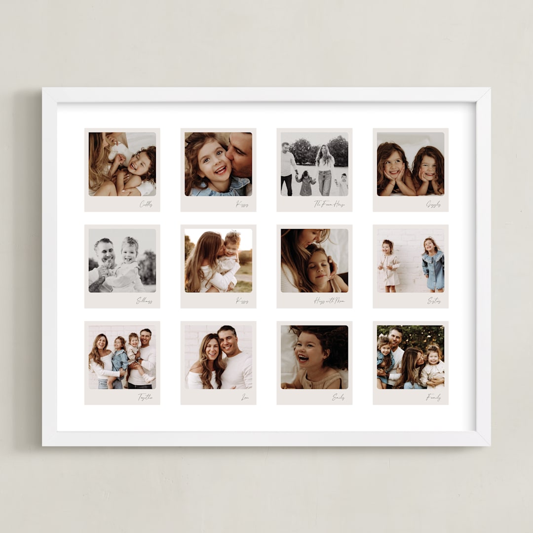 "Twelve" - Framed Photo in Snow by Lori Wemple - Framed