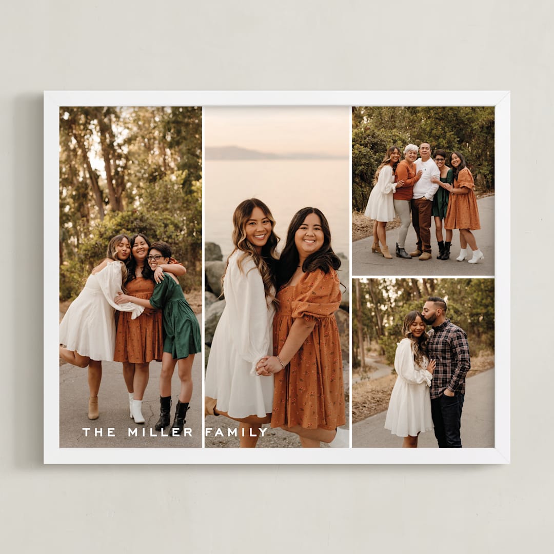 "Haute Four Photo: Framed Photo" - Framed Photo in White by Lottie Aldarwish - Framed