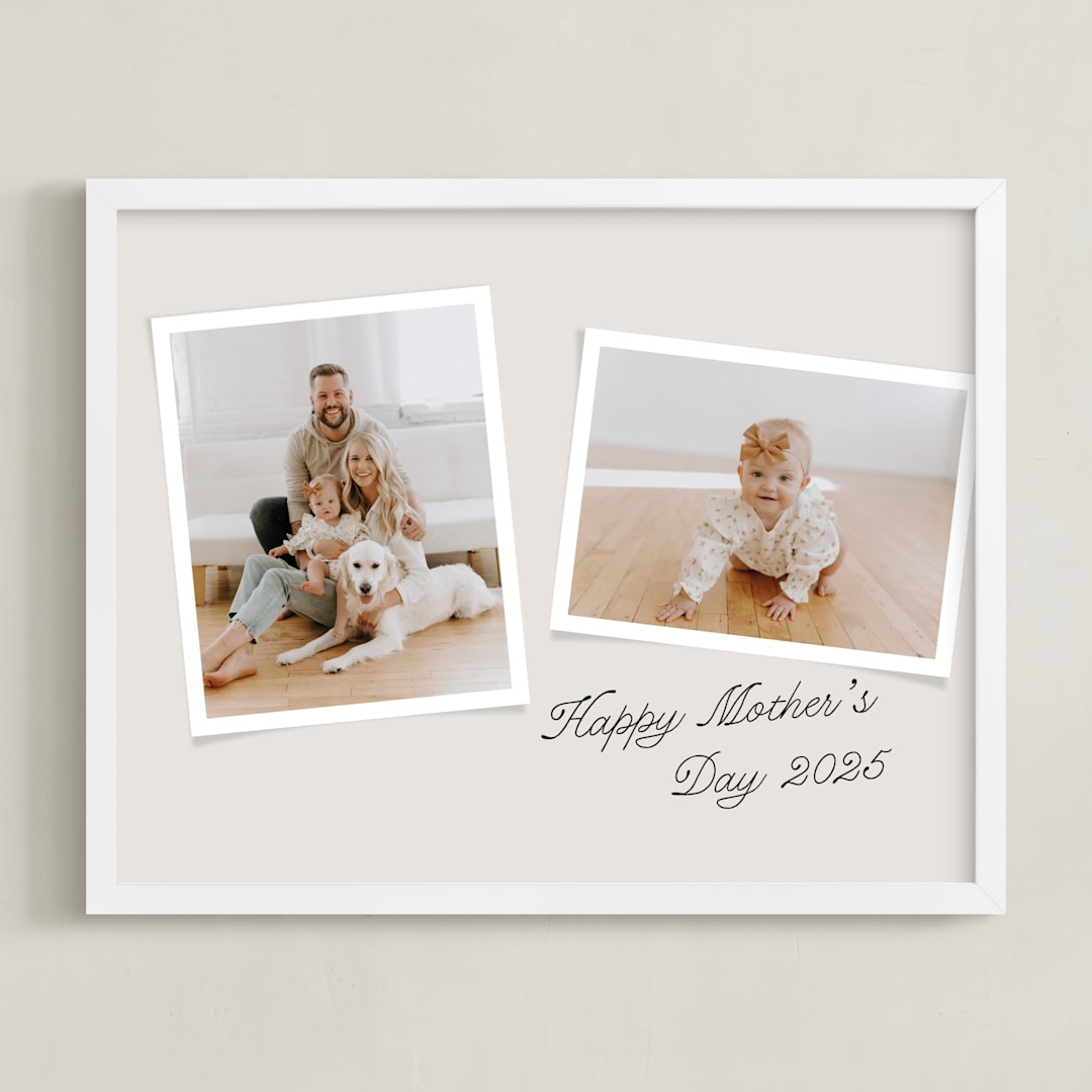 "Gallery Collection Two Photo: Framed Photo" - Framed Photo in Linen by Michelle Taylor - Framed