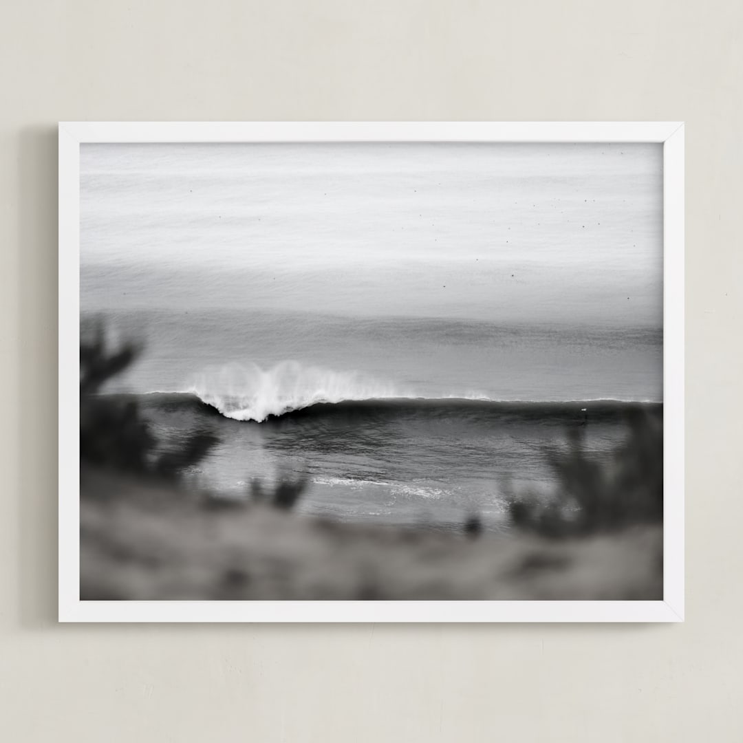 "Hidden Gem 2" - Art Print in Mist by Elan Alvarez Sherman - Framed