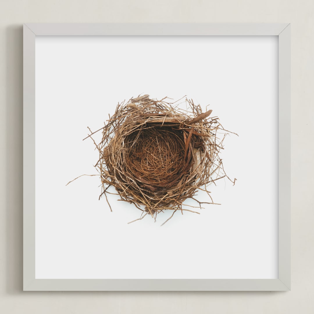 "The Architect" - Art Print in Nestlé by Andrew McClintock - Framed