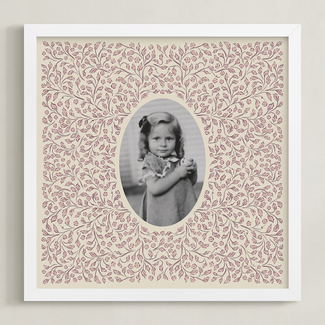 "Pendant" - Framed Photo in Quartz by Grae - Framed