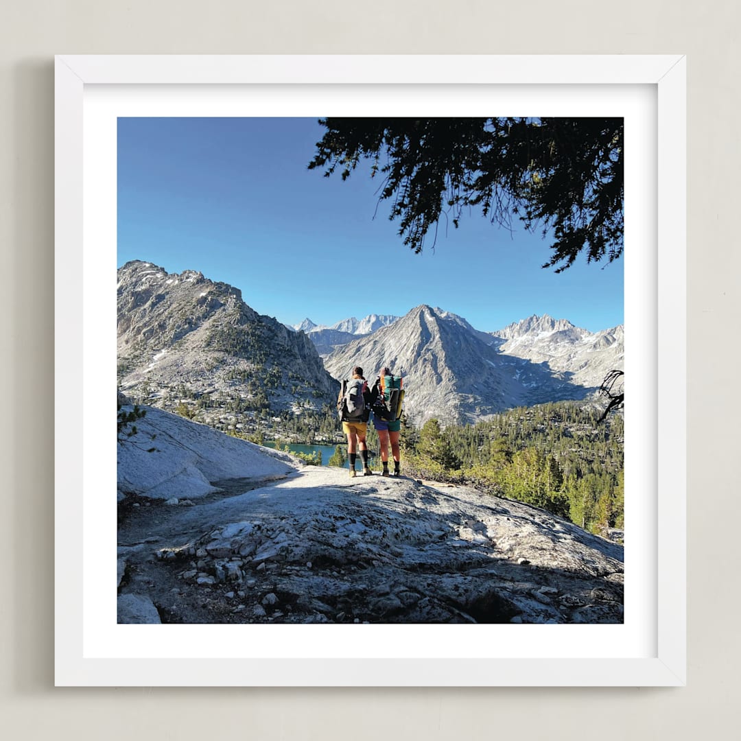 "The Big Picture" - Framed Photo in White by Minted - Framed