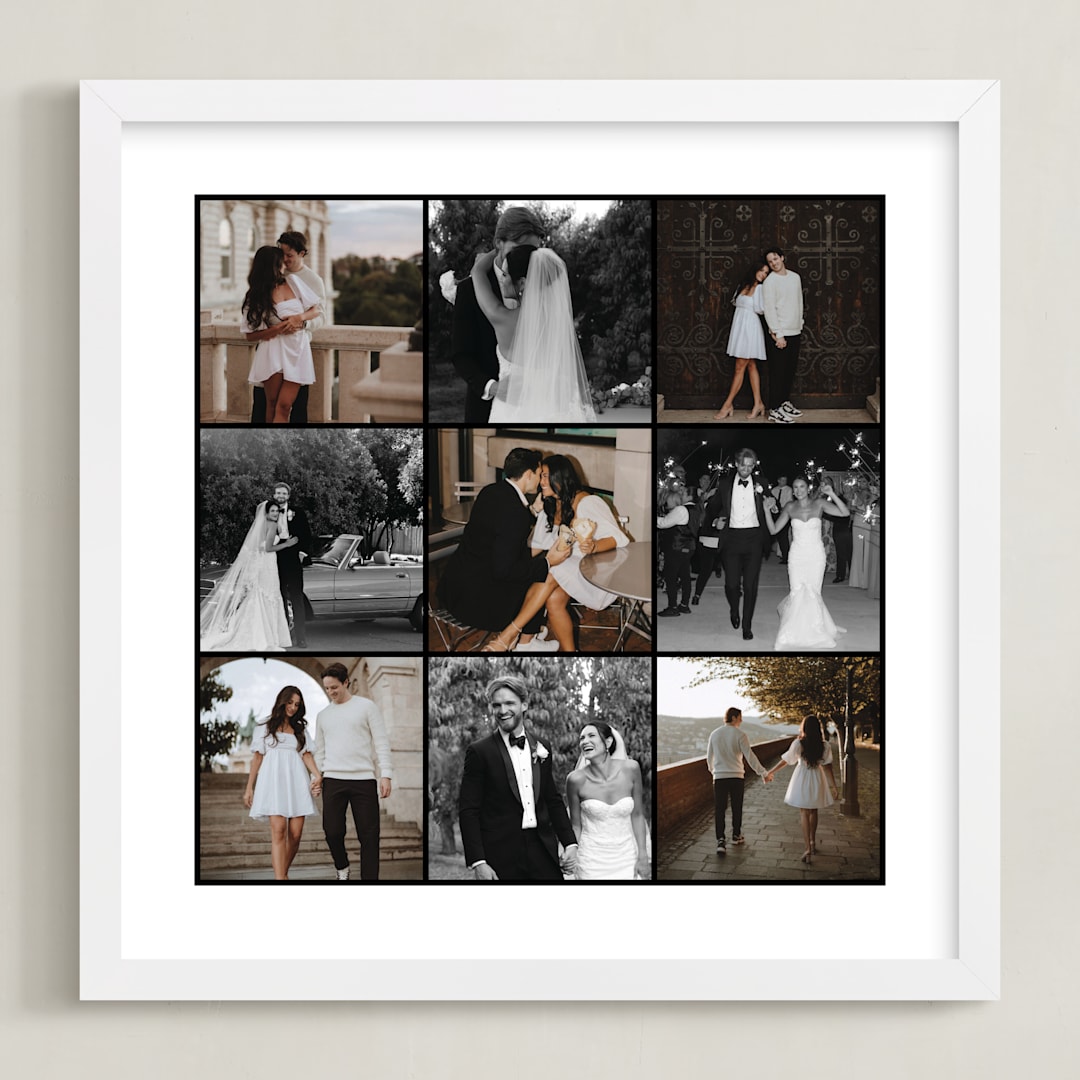 "Frames" - Framed Photo in Black by Baumbirdy - Framed