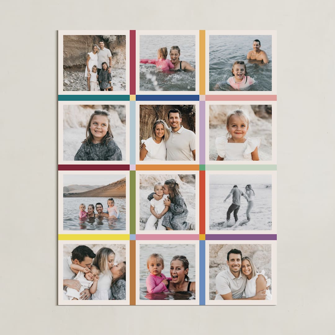 "Colorful Twelve Photo: Framed Photo" - Framed Photo in Rainbow by lulu and isabelle - Unframed