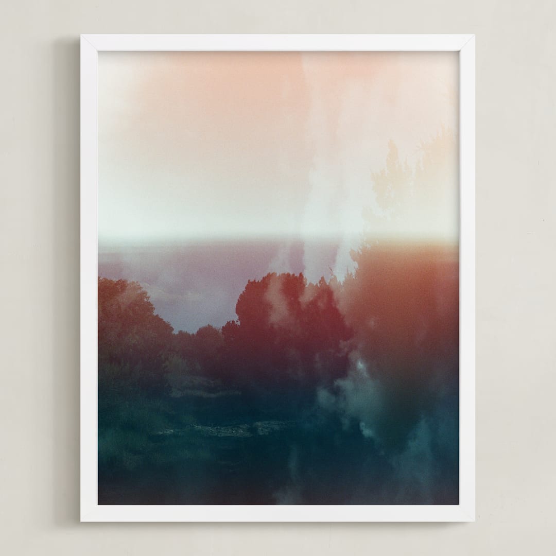 "Paradise For the Soul" - Art Print in THE WAYS by Sasquatch Mansfield - Framed