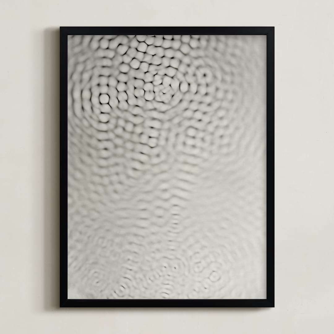 "Good Vibes" - Art Print in Silvertone by raven erebus - Framed