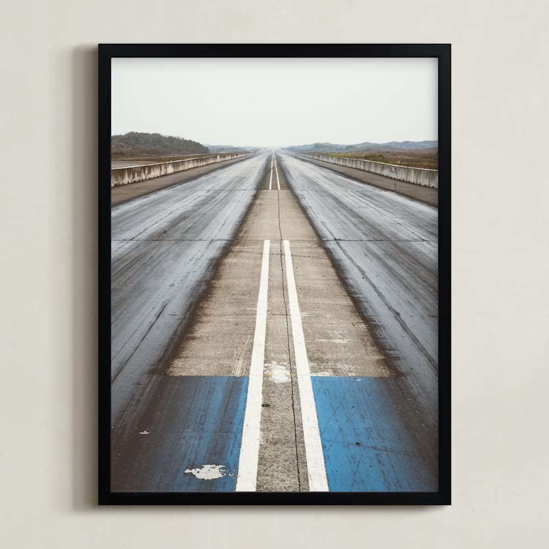 "drag" - Art Print in sky by Kamala Nahas - Framed