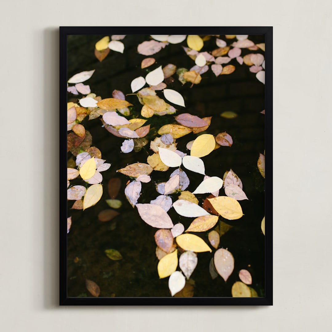 "Autumn Palette II" - Art Print in Autumn by lulu and isabelle - Framed