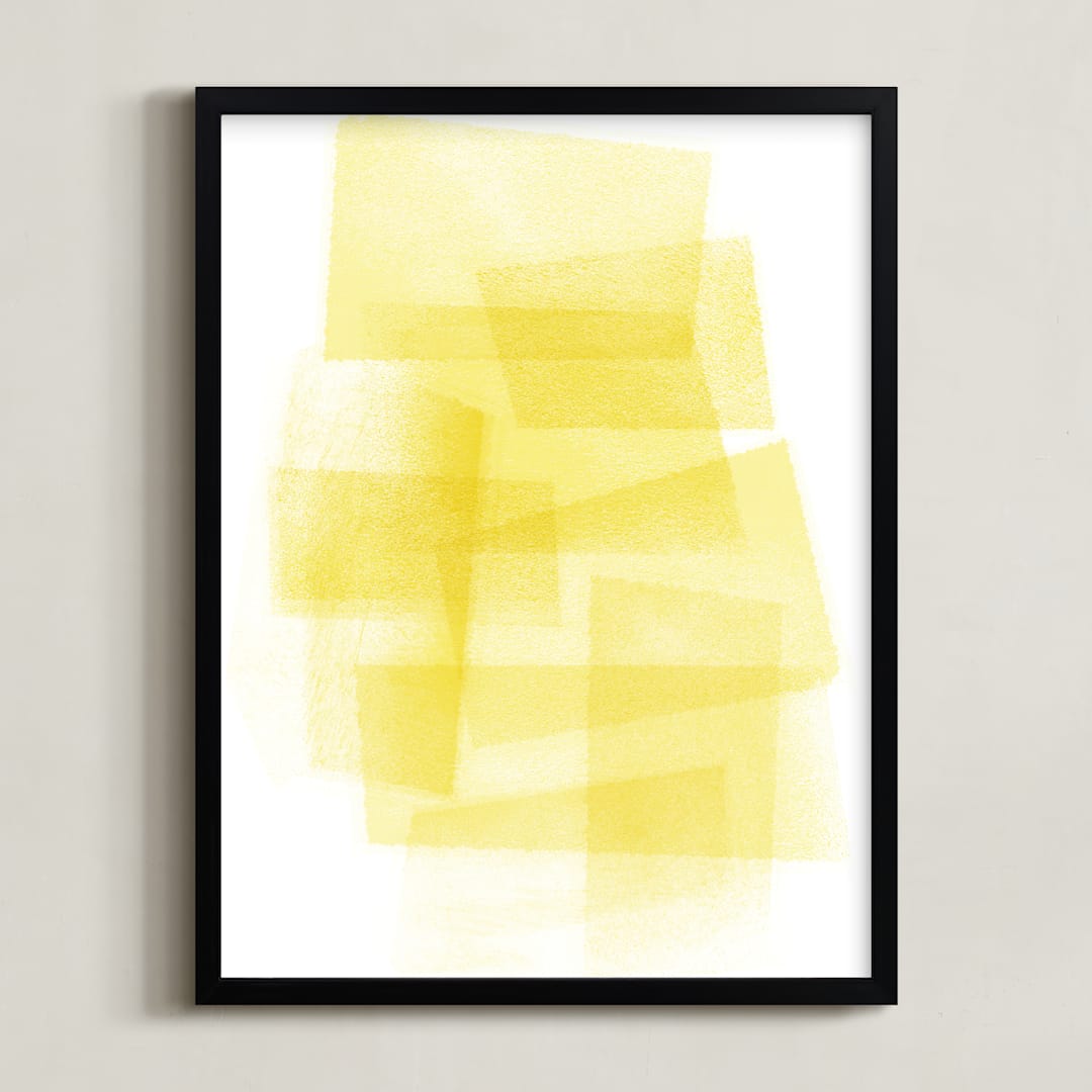 "Flutter" - Art Print in Direct Sunlight by Susie Allen - Framed