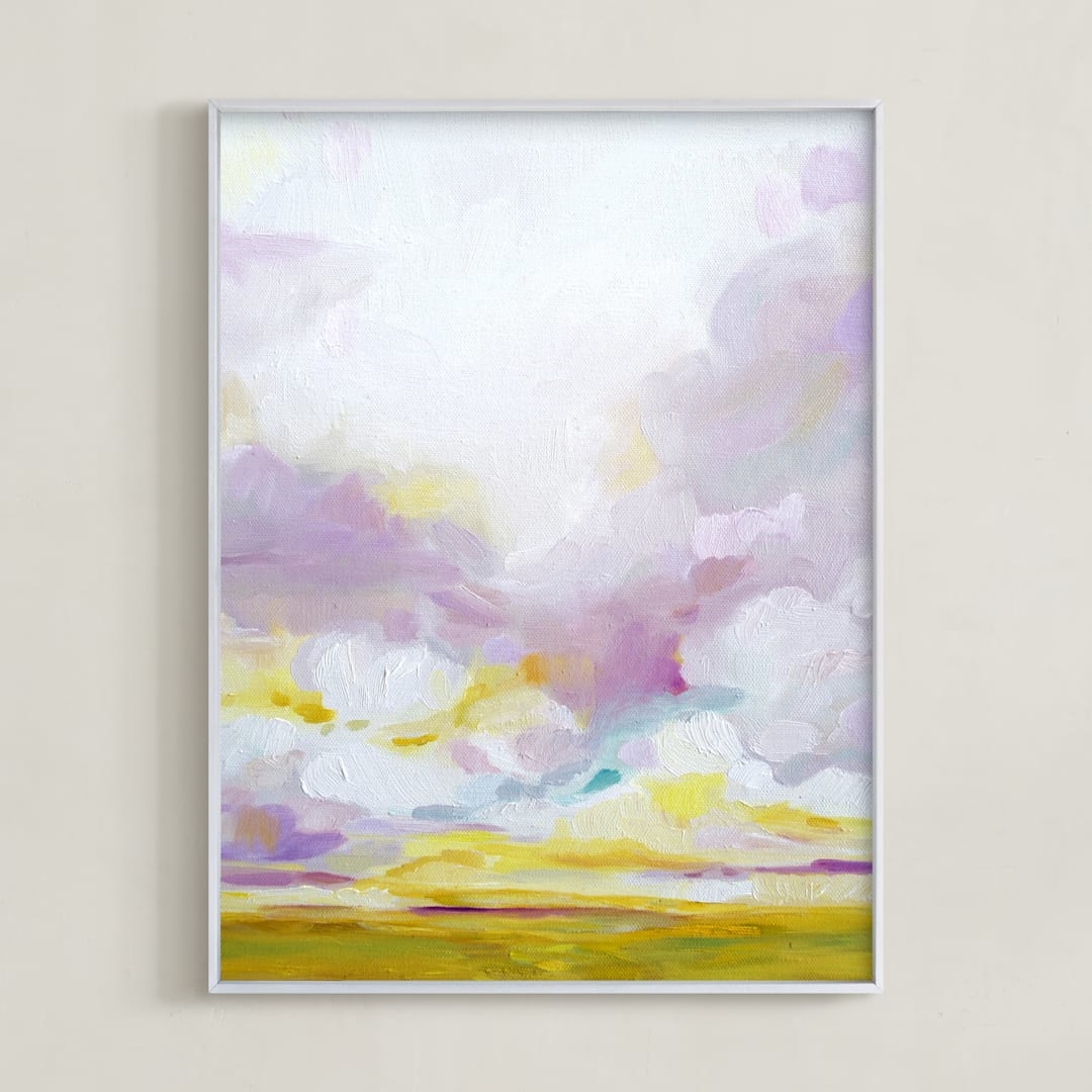 "Prettier in Pink" - Art Print in Prettier In Pink by Emily Jeffords - Framed