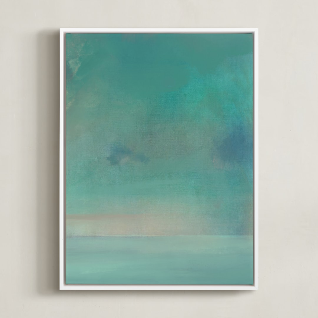 "Subtlety II" - Art Print in water by Eric Ransom - Framed Canvas