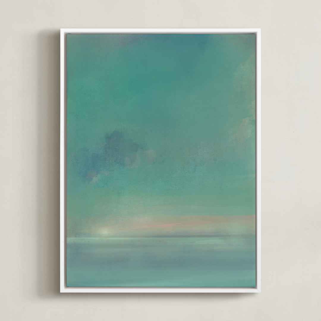 "Subtlety I" - Art Print in water by Eric Ransom - Framed Canvas