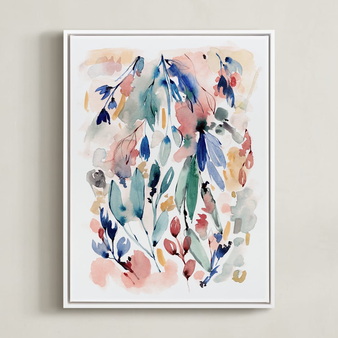 "Awakening" - Art Print in Soft by Sara Berrenson - Framed Canvas