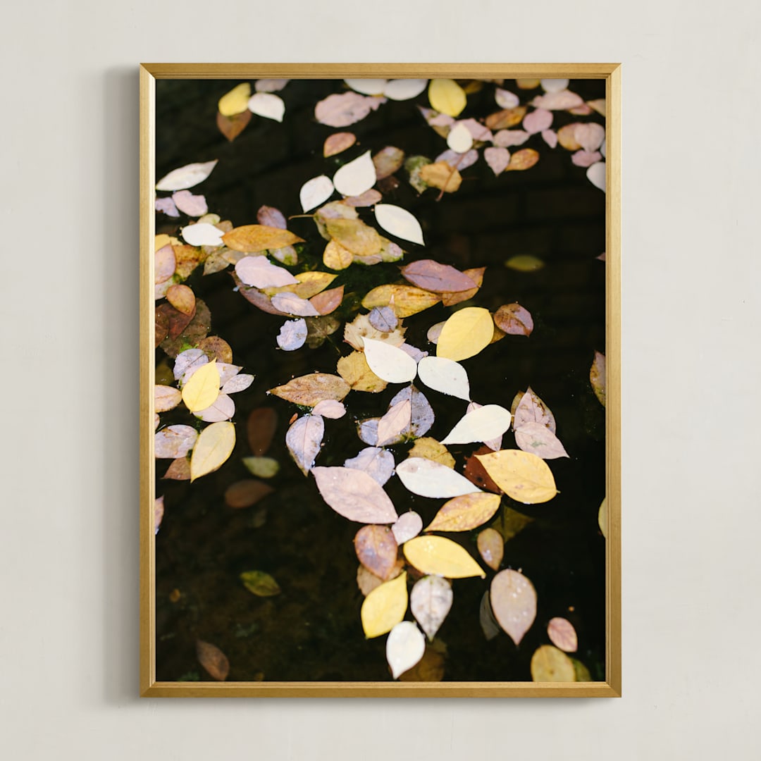 "Autumn Palette II" - Art Print in Autumn by lulu and isabelle - Framed