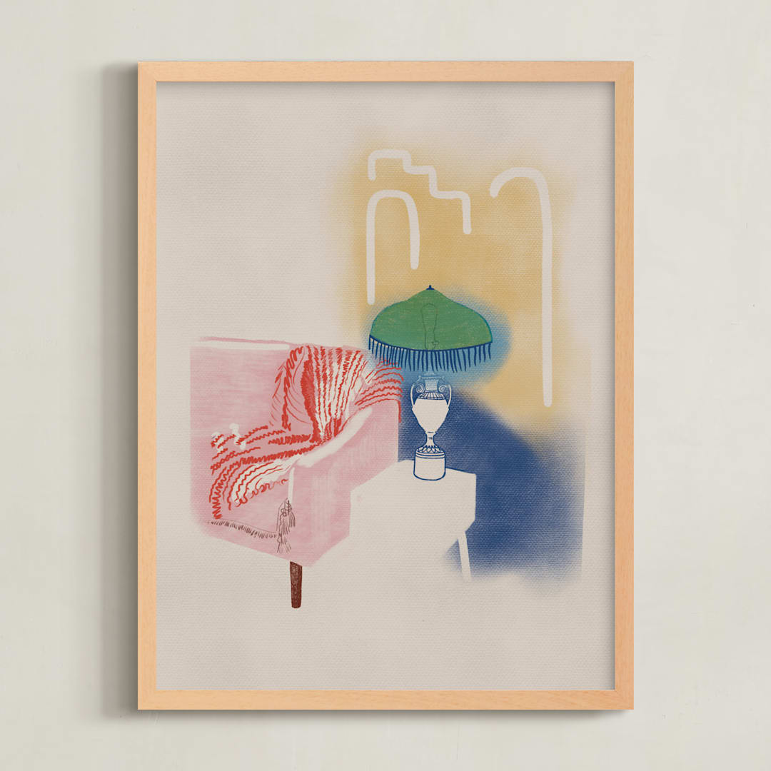 "These Moments" - Art Print in Original by Kimberly Young - Framed