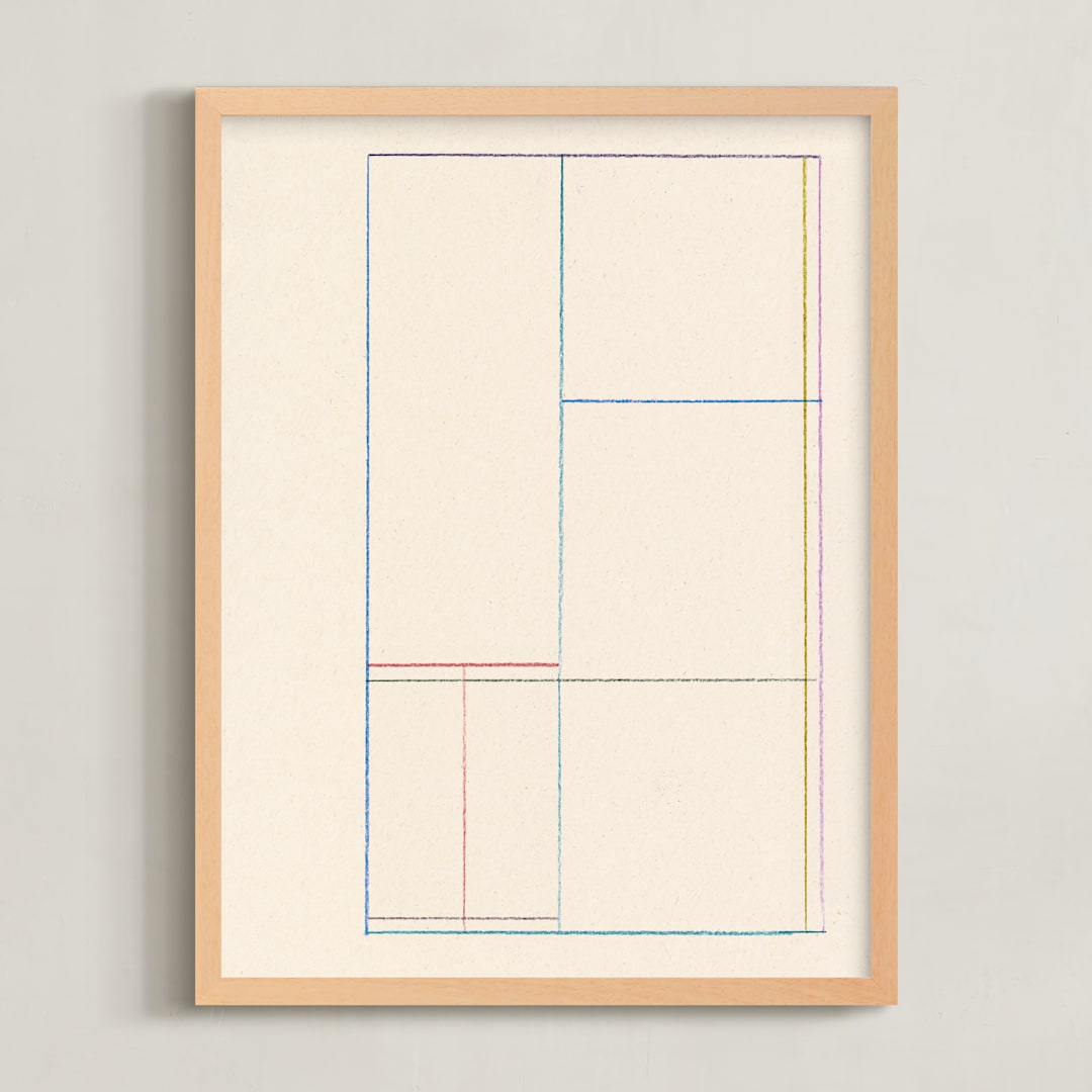 "Windows 1" - Art Print in View by Sumak Studio - Framed